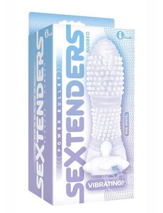 ICON BRANDS THE 9'S VIBRATING SEXTENDERS  NUBBED VIBRATING