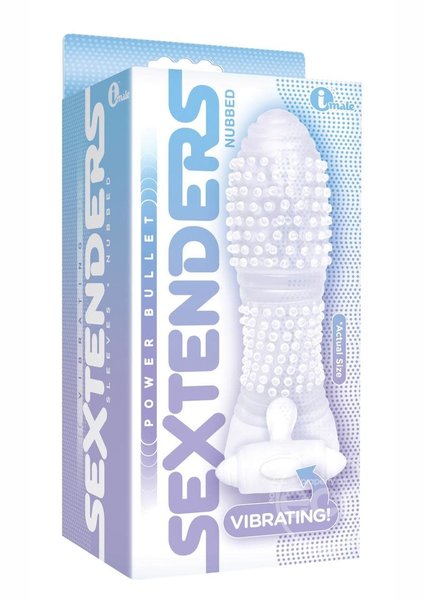 ICON BRANDS THE 9'S VIBRATING SEXTENDERS  NUBBED VIBRATING