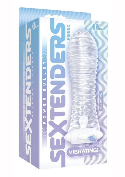 ICON BRANDS THE 9'S VIBRATING SEXTENDERS RIBBED