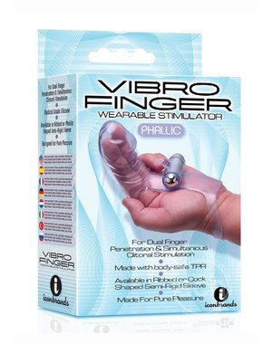 ICON BRANDS VIBRO FINGER WEARABLE STIMULATOR