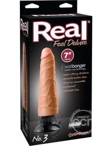 PIPEDREAM PRODUCTS REAL FEEL DELUXE NO. 03, 7" FLESH