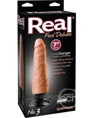 PIPEDREAM PRODUCTS REAL FEEL DELUXE NO. 03, 7" FLESH