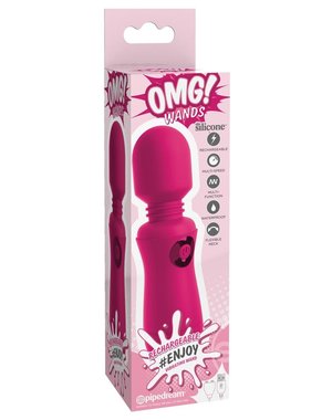 PIPEDREAM PRODUCTS OMG WANDS ENJOY RECHARGEABLE VIBE