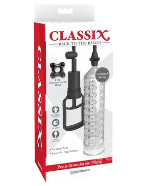PIPEDREAM PRODUCTS Pipedream Classix Penis Stimulation Pump Clear