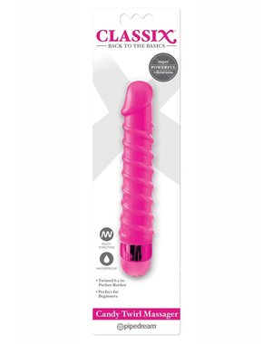 PIPEDREAM PRODUCTS CANDY TWIRL MASSAGER