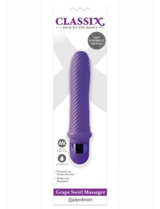 PIPEDREAM PRODUCTS GRAPE SWIRL MASSAGER
