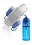 PIPEDREAM PRODUCTS Classix Wired Remote Control Dual Vibrating Penis Sleeve Blue/Clear