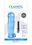 PIPEDREAM PRODUCTS Classix Textured Sleeve & Bullet Vibrator Waterproof Blue