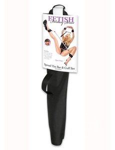PIPEDREAM PRODUCTS FETISH FANTASY SPREAD EM BAR AND CUFFS SET