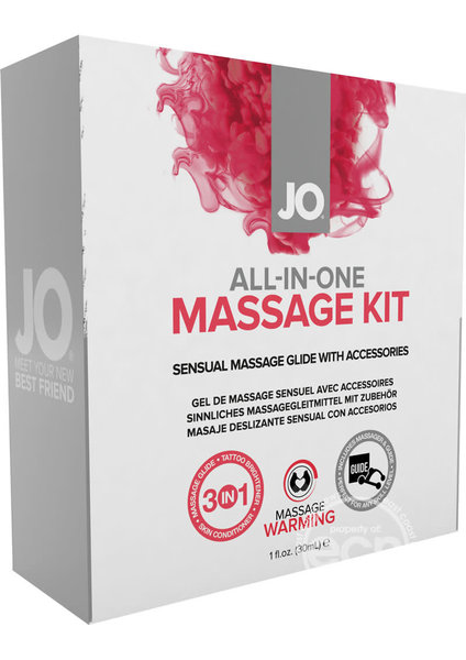 SYSTEM JO JO ALL IN ONE MASSAGE GIFT SET