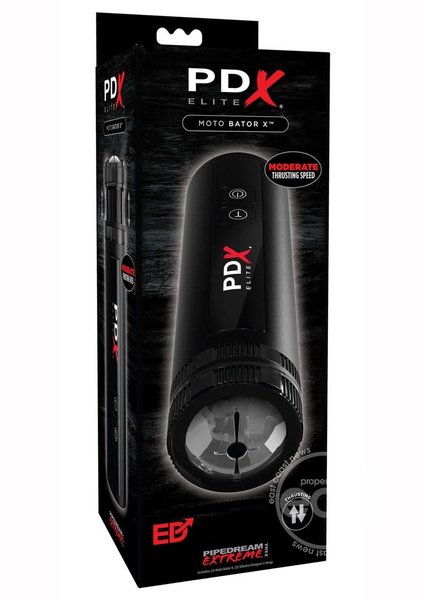 PIPEDREAM PRODUCTS MOTO BATOR X BLACK