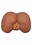 CalExotics STROKE IT LIFE SIZE ASS CHOCOLATE