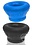 OXBALLS OXBALLS CLONE DUO HUGE 2PK BLACK/BLUE