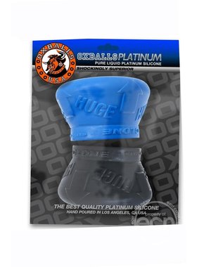 OXBALLS OXBALLS CLONE DUO HUGE 2PK BLACK/BLUE