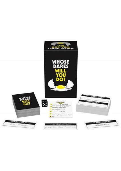 Kheper Games, Inc. WHOSE DARES WILL YOU DO GAME