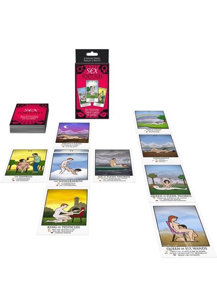 KHEPER GAME, FORTUNA SEX TAROT CARDS