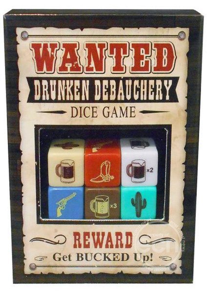 Kheper Games, Inc. DRUNKEN DEBAUCHERY DICE GAME