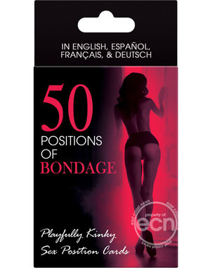 KHEPER GAME, 50 POSITIONS BONDAGE SEX CARDS