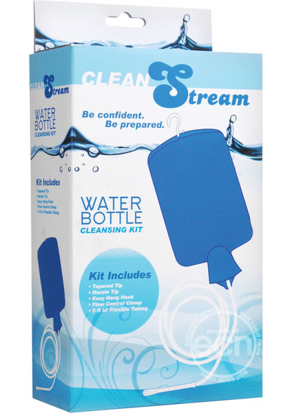 XR Brands CLEANSTREAM BOTTLE CLEANSE KIT BLUE