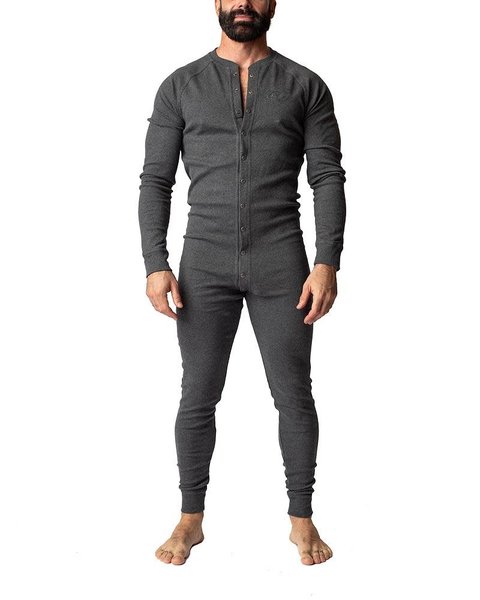 NASTY PIG NASTY PIG UNION SUIT GREY