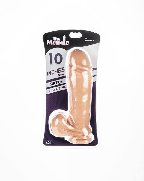 SI NOVELTIES THICK BALLS SUCT 10" FLS