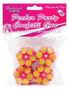 Hott Products PECKER PARTY, CONFETTI GUN REFILL