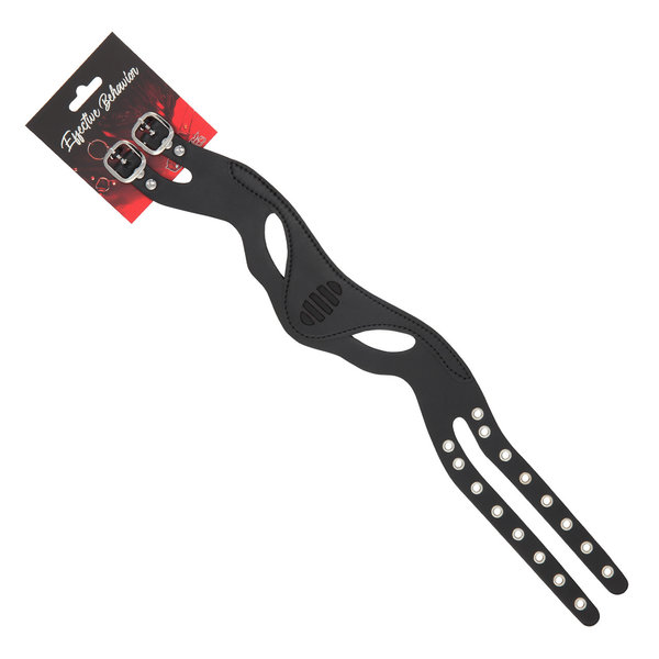 IMMENSE PLEASURE PRODUCTS COLLAR BLACK PVC SOLID THROAT