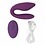IMMENSE PLEASURE PRODUCTS CUMULUS COUPLES VIBRATOR PURPLE