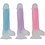 IMMENSE PLEASURE PRODUCTS GLOWS IN THE DARK DILDOS - MEDIUM