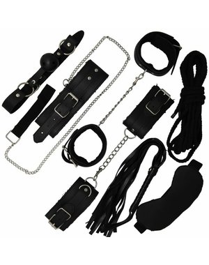 IMMENSE PLEASURE PRODUCTS MY FIRST TIME BONDAGE KIT BLACK