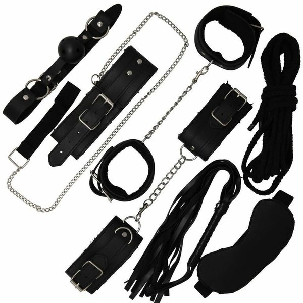 IMMENSE PLEASURE PRODUCTS MY FIRST TIME BONDAGE KIT BLACK