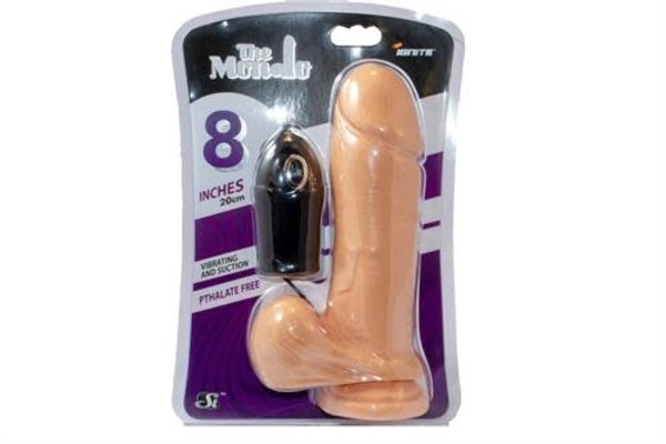 IGNITE THICK W/ BALLS & SUCTION  8"