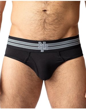 NASTY PIG NASTY PIG INTERLOCK BRIEF BLACK