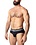 NASTY PIG NASTY PIG INTERLOCK BRIEF BLACK