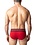 NASTY PIG NASTY PIG INTERLOCK BRIEF RED
