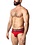 NASTY PIG NASTY PIG INTERLOCK BRIEF RED