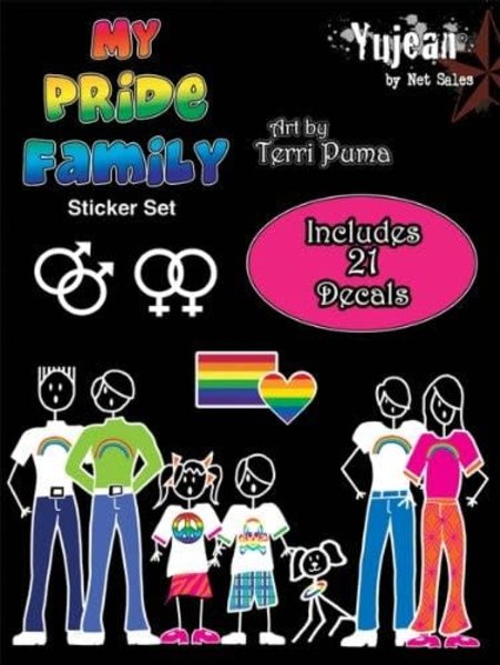 YUJEAN MY PRIDE STICK FAMILY STICKER PACK