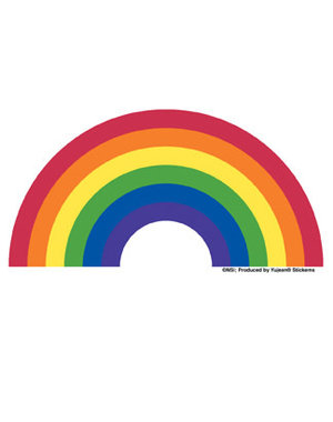 YUJEAN RAINBOW ARCH PRIDE STICKER
