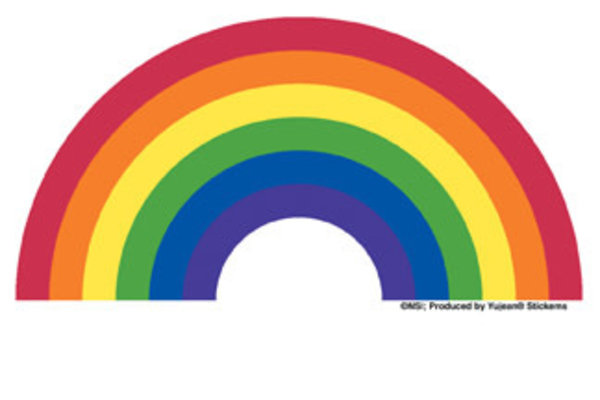 YUJEAN RAINBOW ARCH PRIDE STICKER