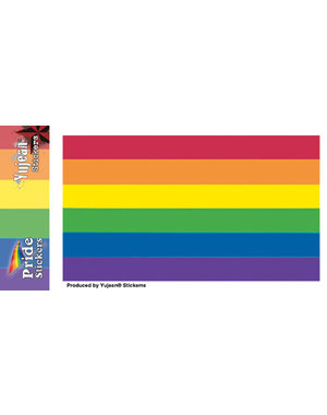 YUJEAN YUJEAN RAINBOW PRIDE FLAG STICKER