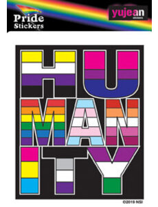 YUJEAN HUMANITY STICKER