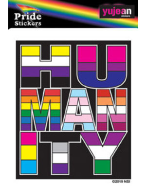 YUJEAN HUMANITY STICKER