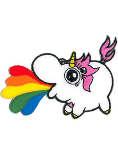 YUJEAN CHUBBY UNICORN RAINBOW PATCH