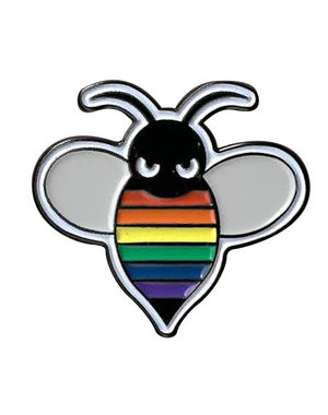 YUJEAN PRIDE BEE-OTCH ENAMEL PIN