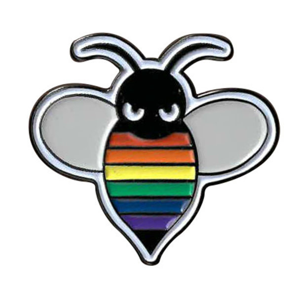YUJEAN PRIDE BEE-OTCH ENAMEL PIN