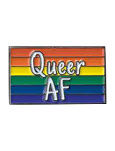 YUJEAN QUEER AF ENAMEL PIN
