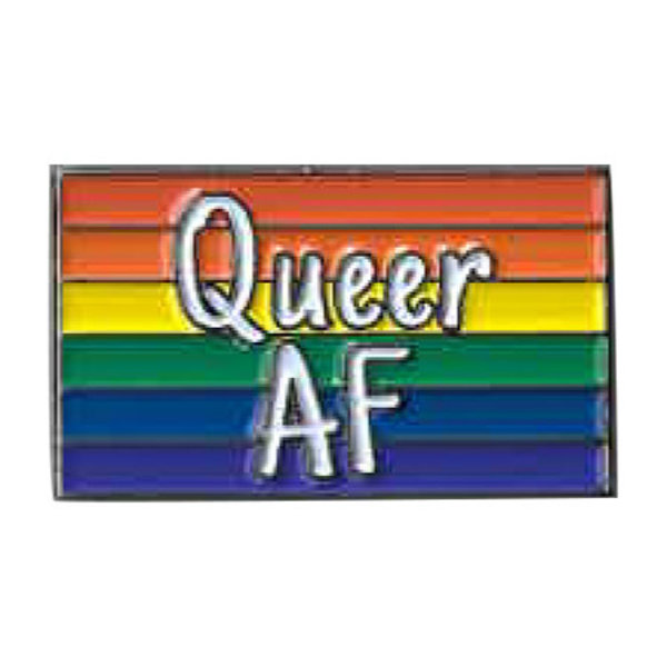 YUJEAN QUEER AF ENAMEL PIN