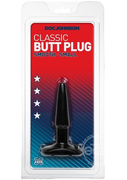 Doc Johnson CLASSIC BUTT PLUG BLACK