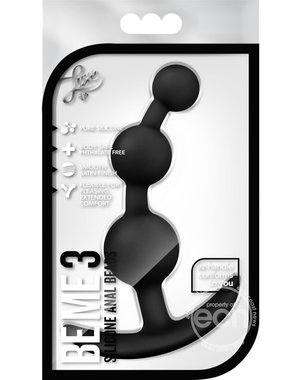 LUXE BE ME 3 SILICONE ANAL BEADS