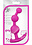 LUXE BE ME 3 SILICONE ANAL BEADS